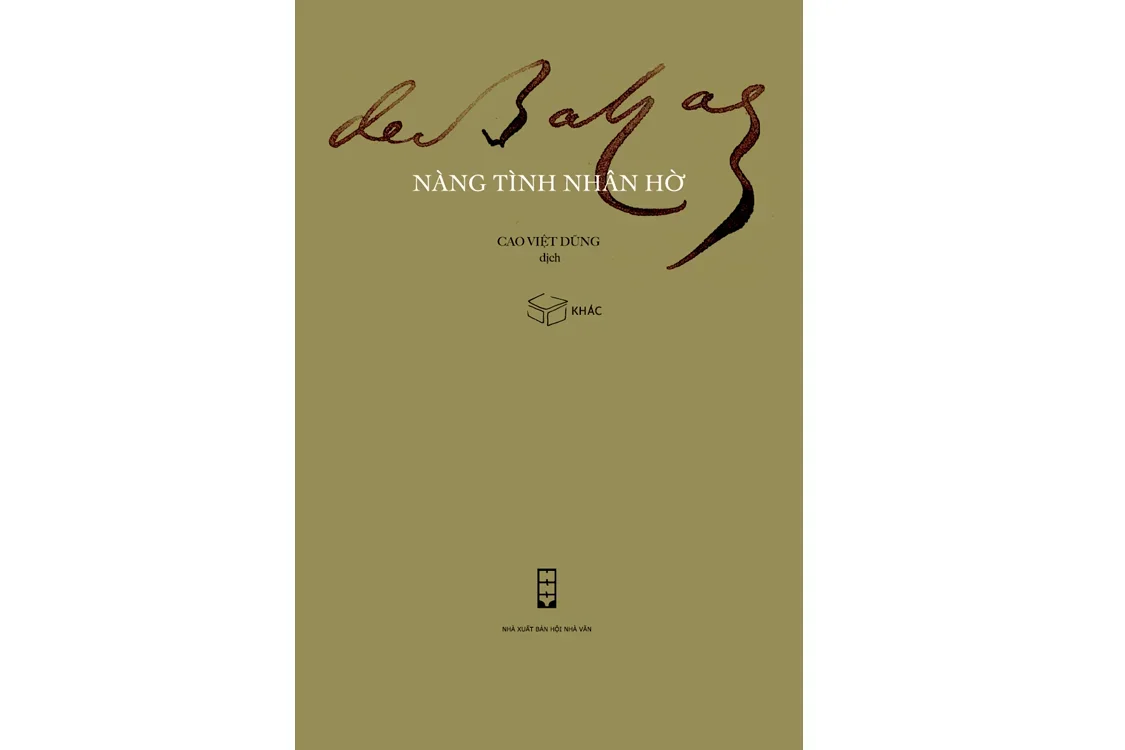 Bìa sách Nàng tình nhân hờ - De Balzac