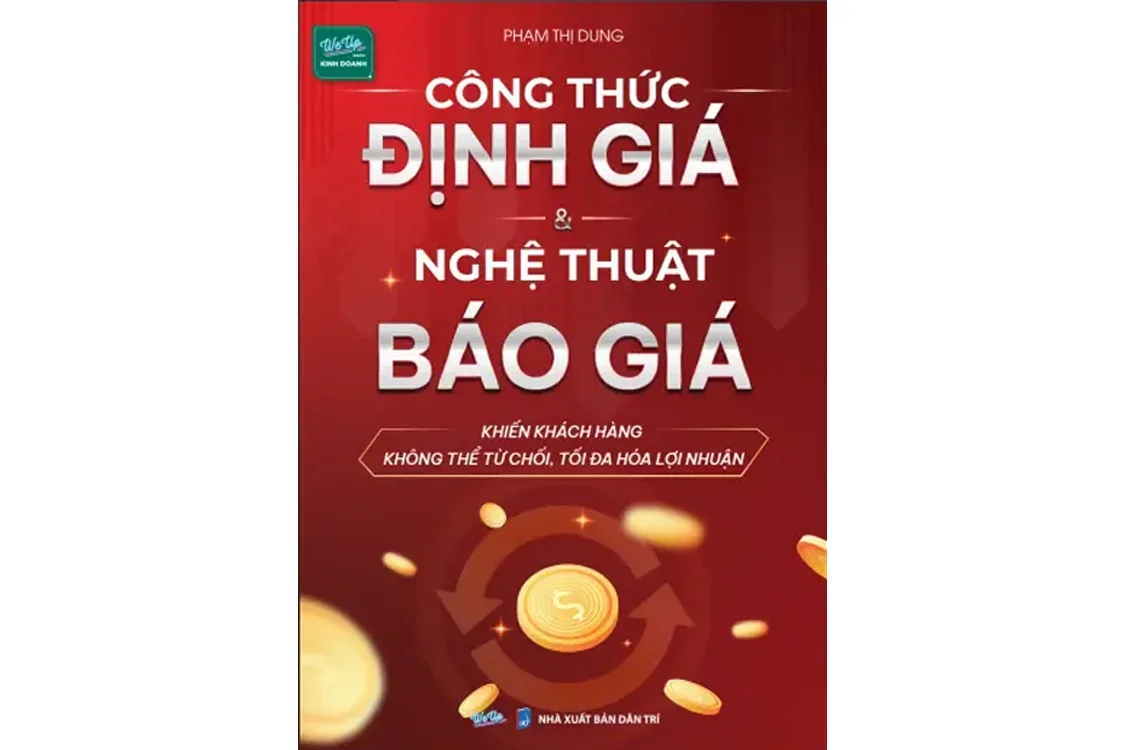 Bìa sách Công thức định giá và nghệ thuật báo giá - Phạm Thị Dung