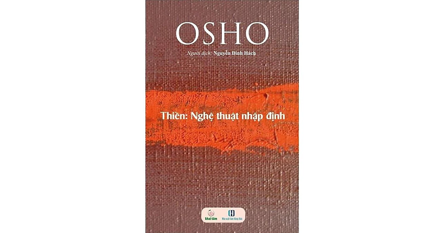 Bìa sách Thiền: Nghệ thuật nhập định - Osho