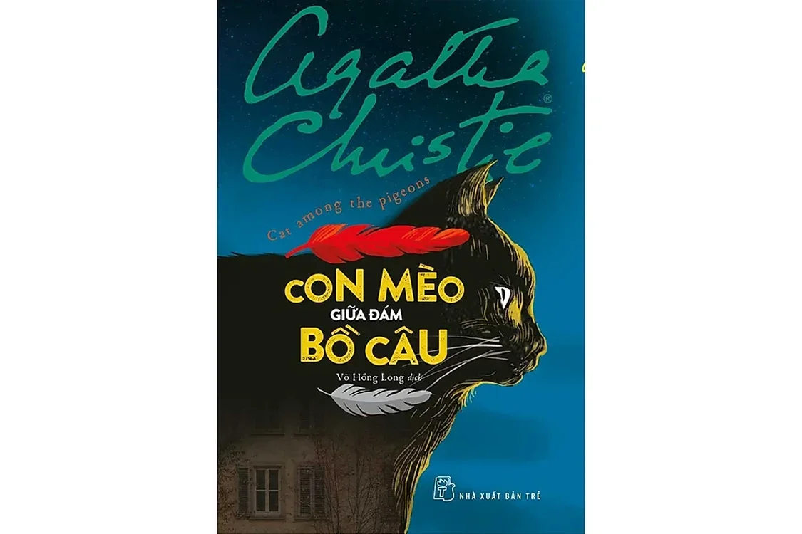 Bìa sách Con mèo giữa đám bồ câu - Agatha Christie