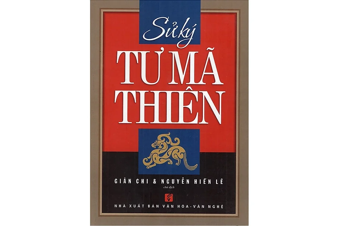 Bìa sách Sử ký Tư Mã Thiên - Giản Chi & Nguyễn Hiến Lê chú dịch