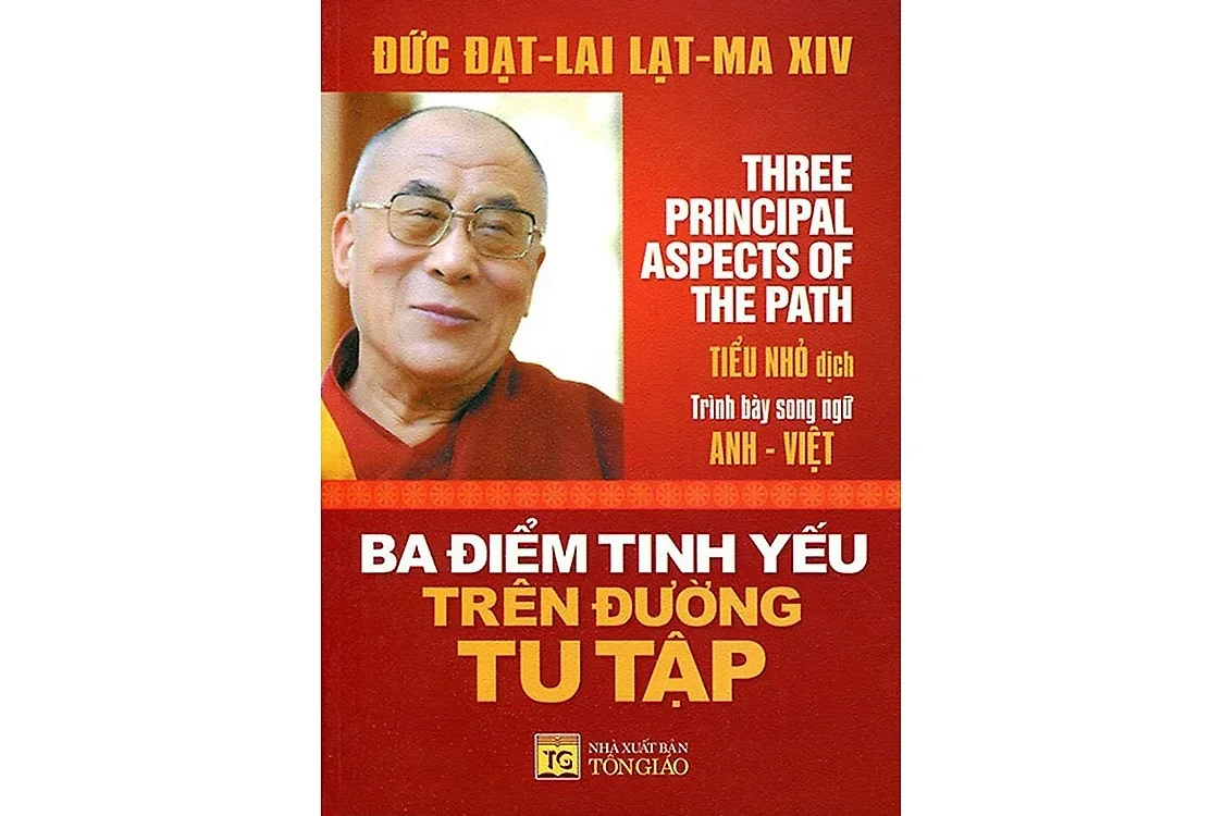 Bìa sách Ba điểm tinh yếu trên đường tu tập - Dat Lai Lat Ma