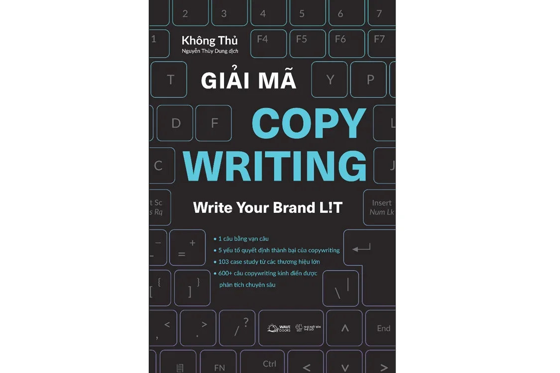 Bìa sách Giải mã copywriting - Không Thủ