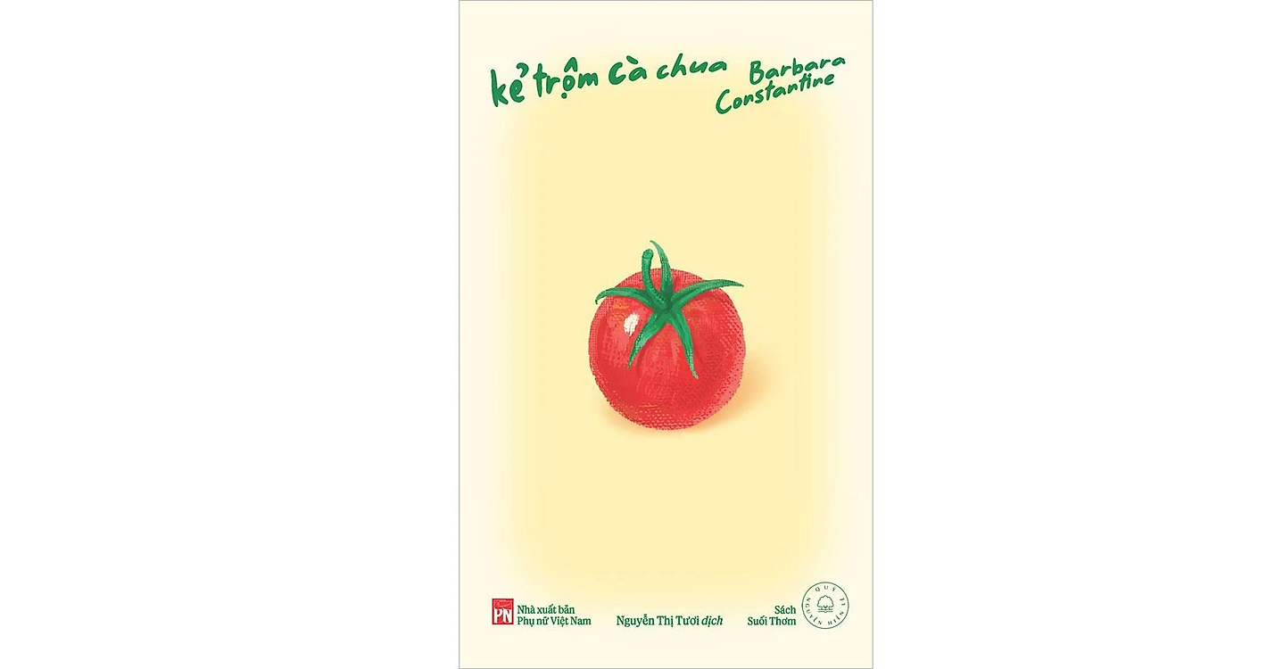 Bìa sách Kẻ trộm cà chua - Barbara Constantine