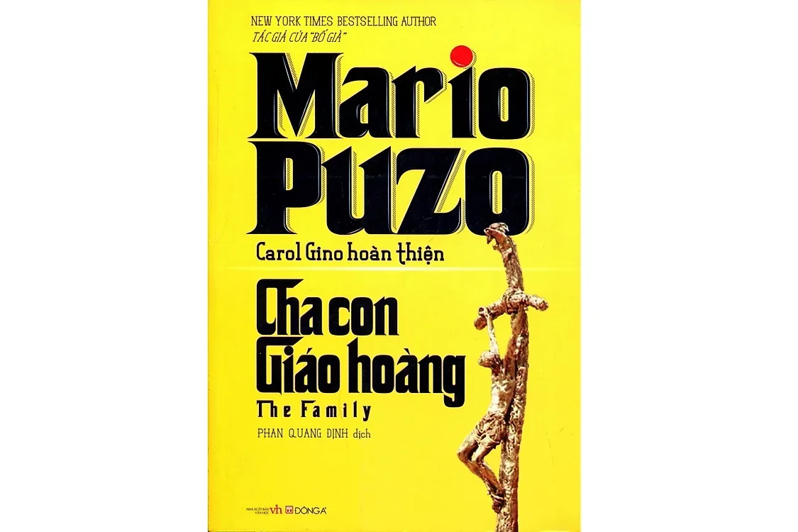 Bìa sách Cha con Giáo hoàng - Mario Puzo