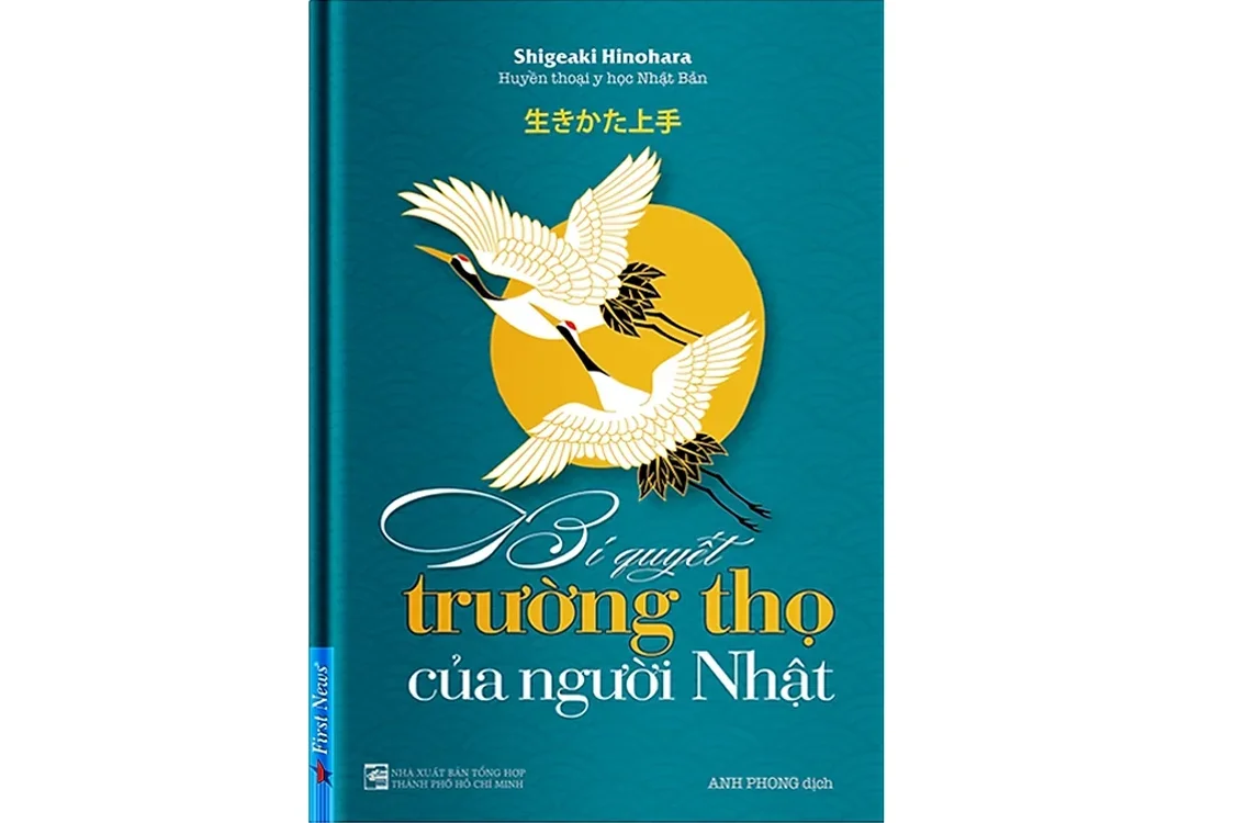 Bìa sách Bí quyết trường thọ của người Nhật - Shigeaki Hinohara