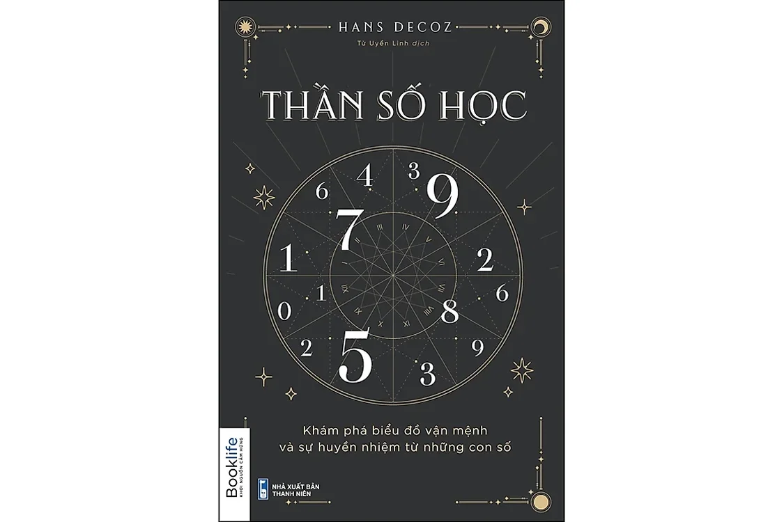 Bìa sách Thần số học - Hans Decoz