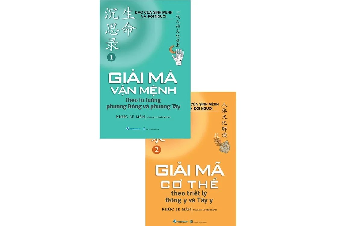 Bìa sách Giải mã vận mệnh & Giải mã cơ thể - Khúc Lê Mẫn