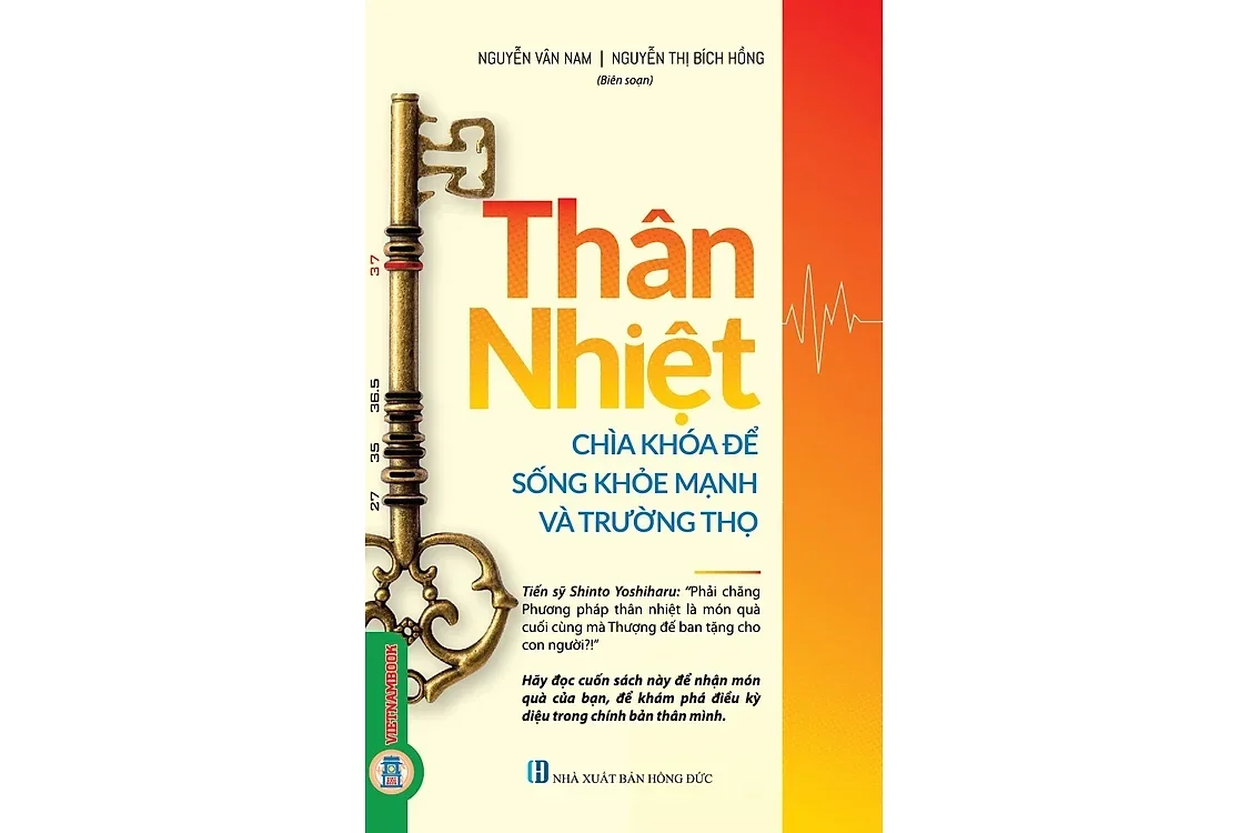 Bìa sách Thân nhiệt - Chìa khóa sống để sống khỏe mạnh và hạnh phúc