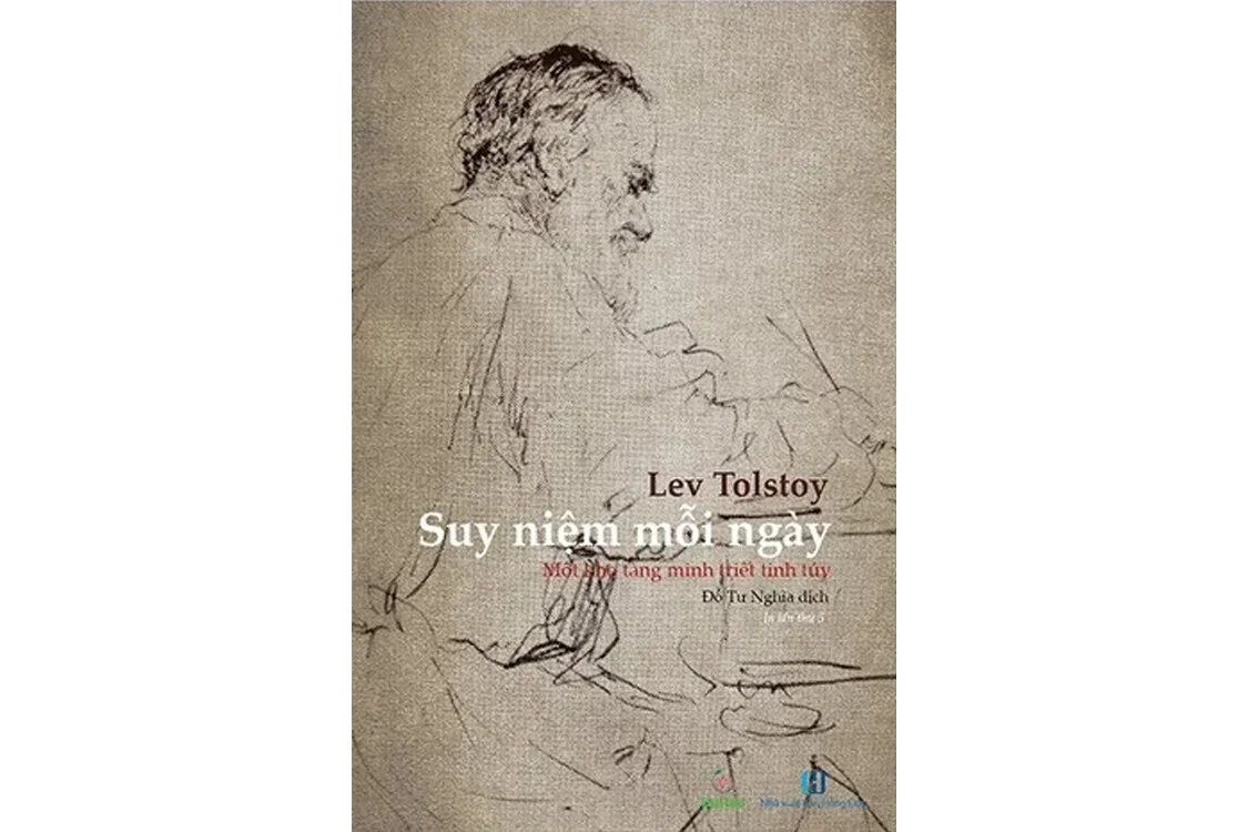 Bìa sách Suy niệm mỗi ngày - Một kho tàng minh triết tinh túy- Lev Tolstoy