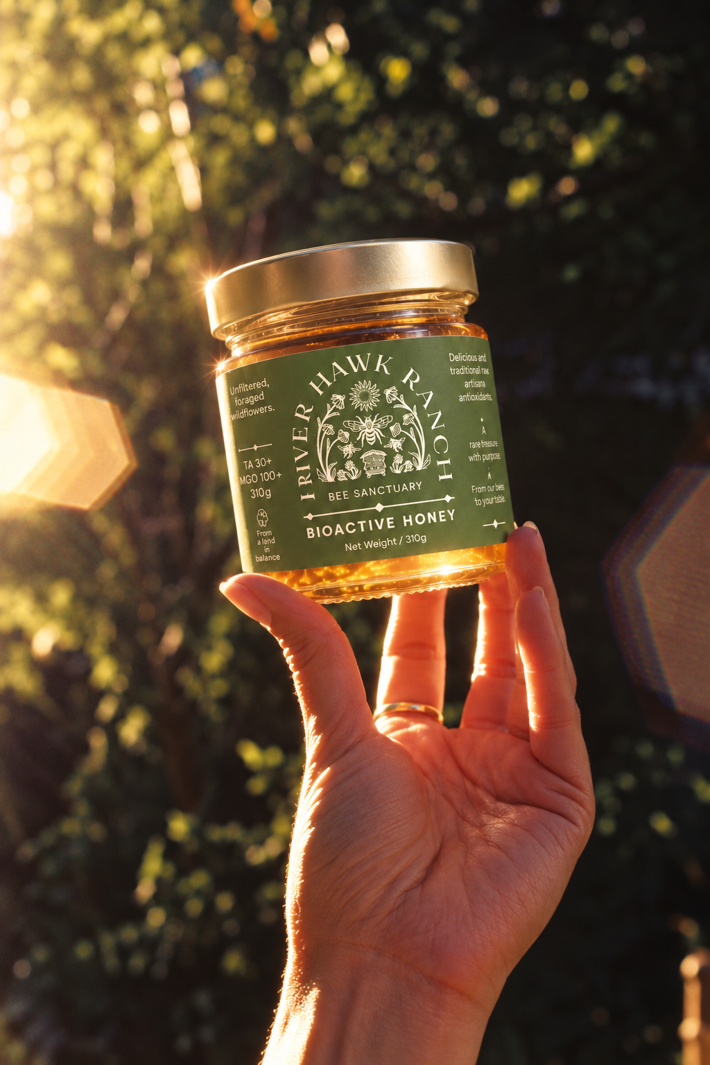 Pure, Raw Honey MGO 100+