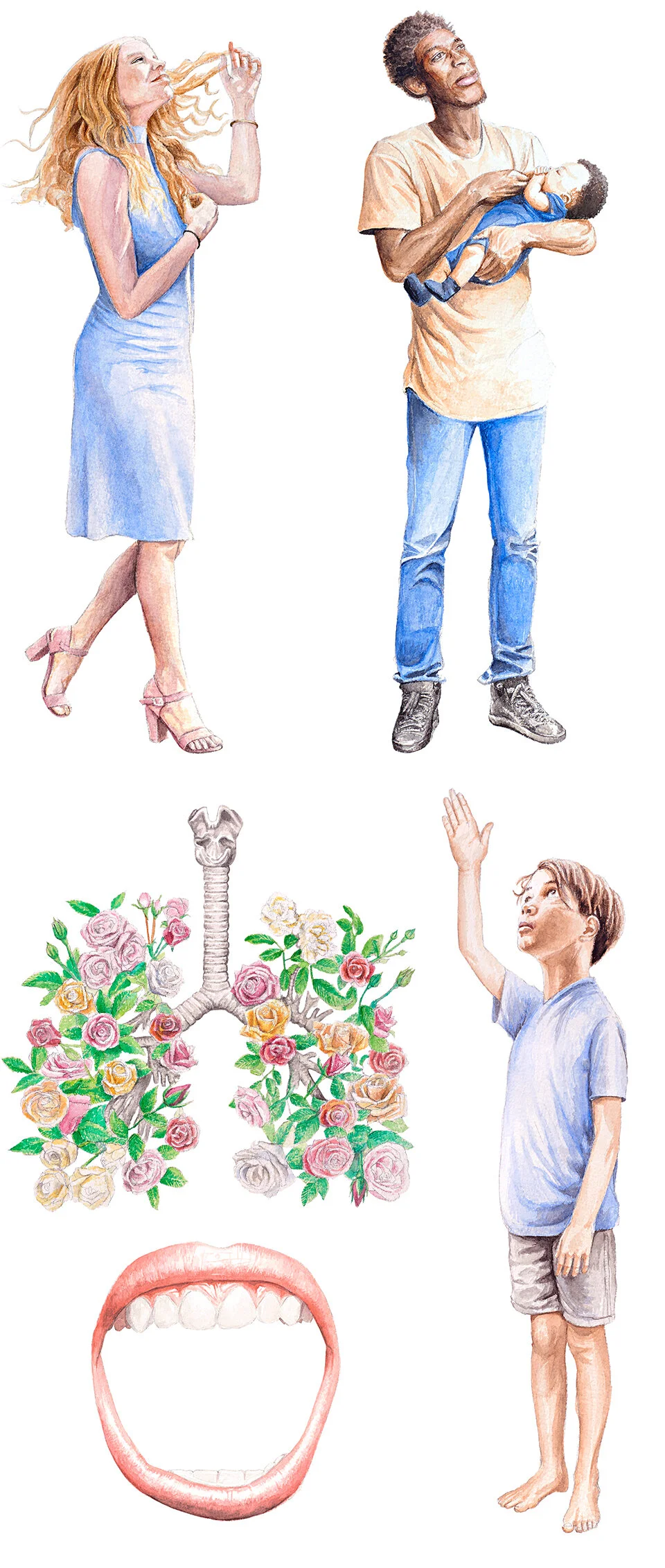  Svensk Ventilation – kampanjillustrationer  