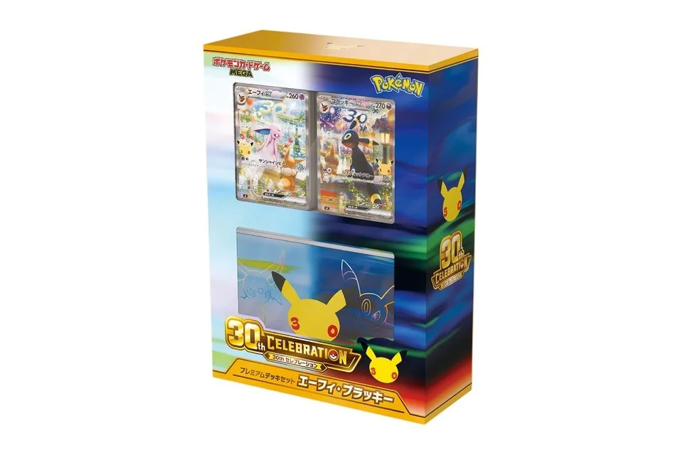 SPECIAL 30TH ANNIVERSARY PREMIUM STARTER SET FEATURING UMBREON AND ESPEON (JAPANESE) *PREORDER*
