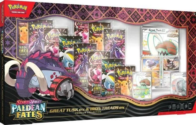 PALADEAN FATES GREAT TUSK EX & IRON TREADS EX PREMIUM COLLECTION