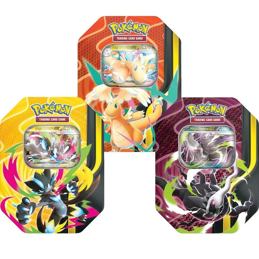 MEGA FORCES TIN ASSORTED *PREORDER*