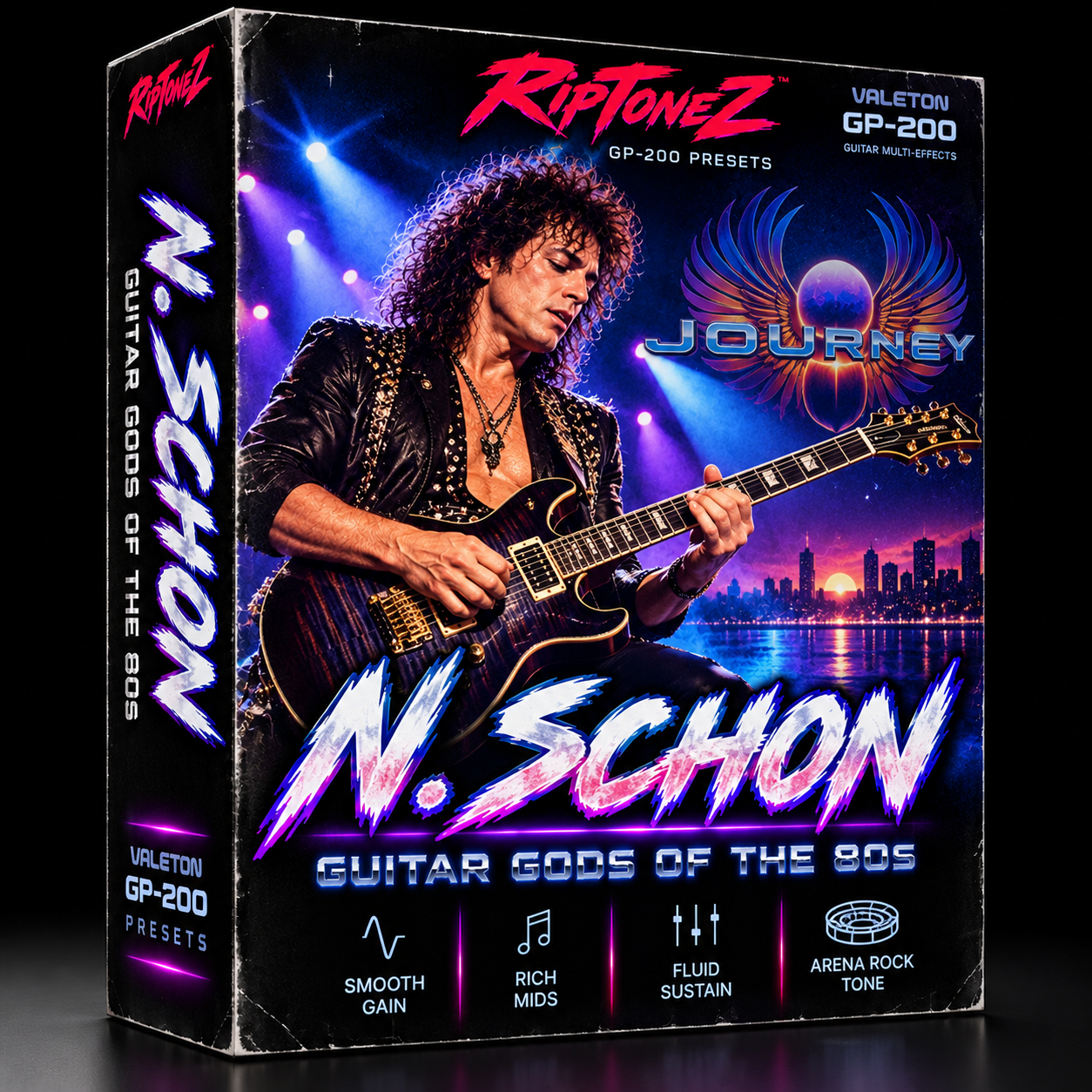 N. SCHON – 80s Arena Rock Lead Guitar Tone | Valeton GP-200