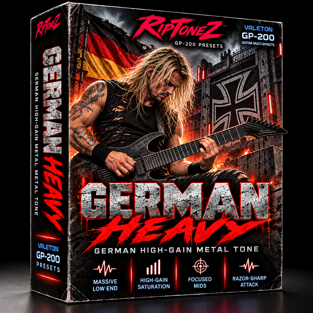 GERMAN HEAVY – German High-Gain Metal Guitar Tone | Valeton GP-200