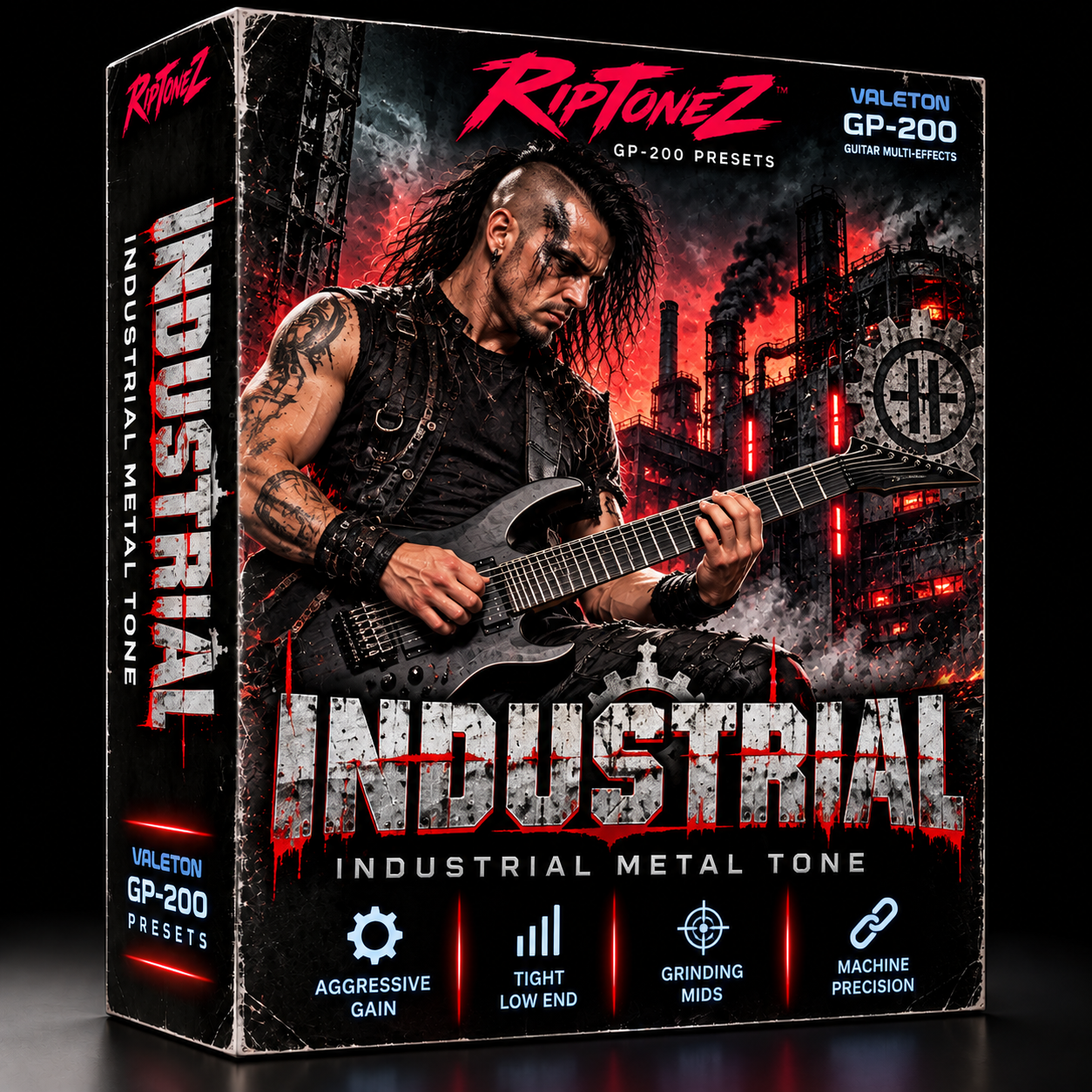 INDUSTRIAL – Industrial Metal Guitar Tone | Valeton GP-200