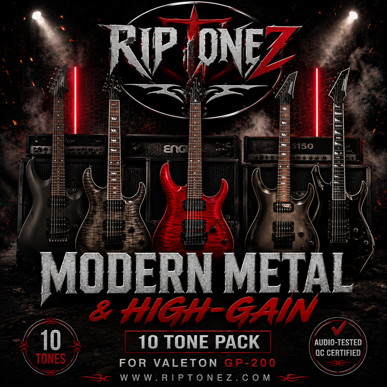 Modern Metal – Valeton GP-200 Tone Pack