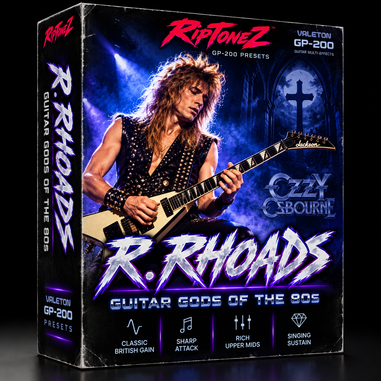 R. RHOADS – Classic 80s Metal Guitar Tone | Valeton GP-200
