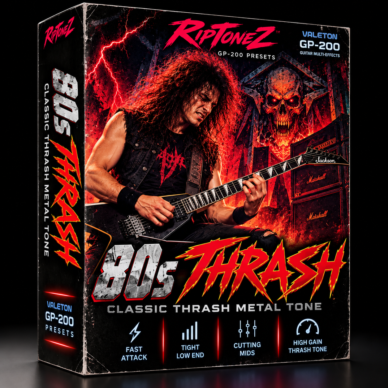 80s THRASH – Classic Thrash Metal Guitar Tone | Valeton GP-200