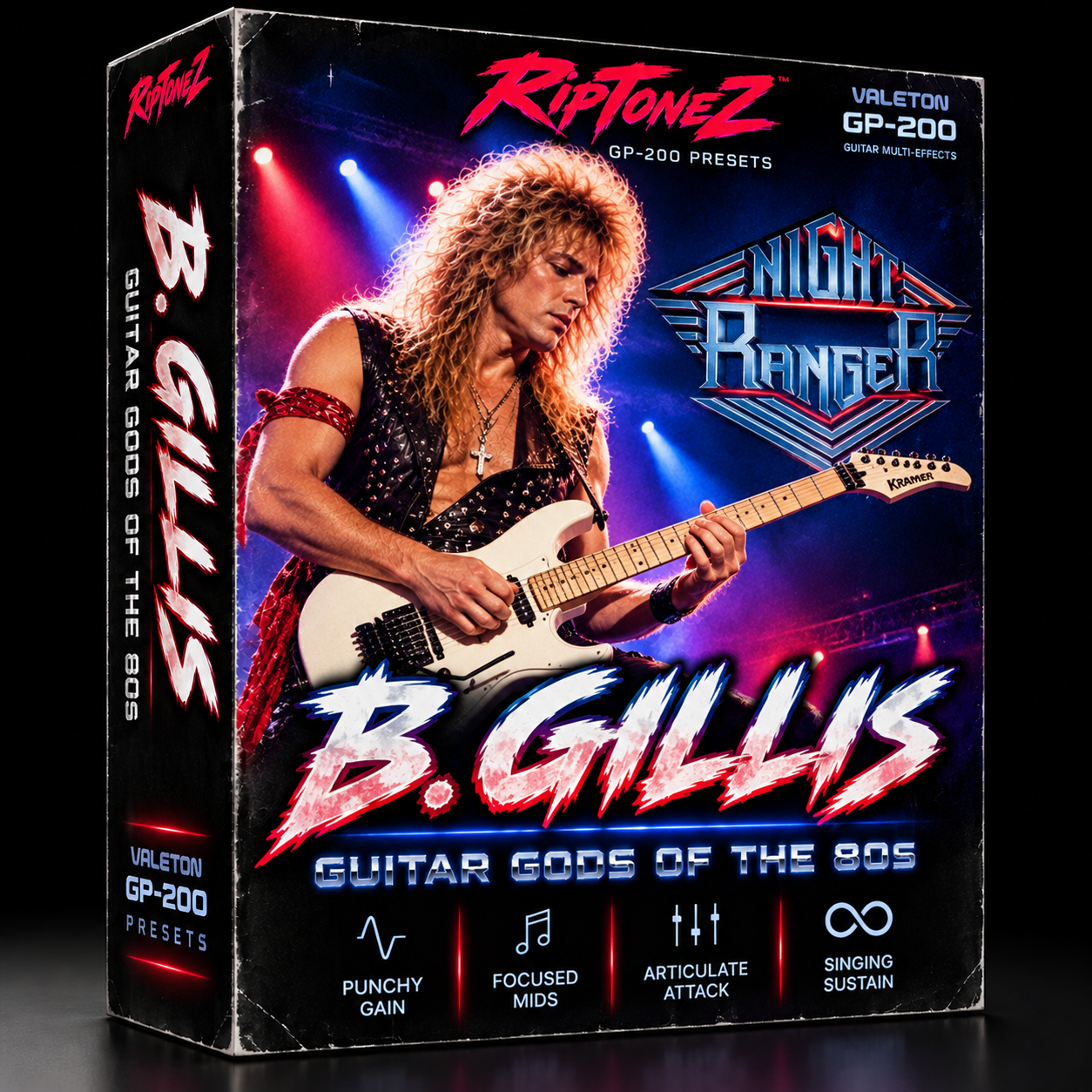 B. GILLIS – 80s Arena Metal Guitar Tone | Valeton GP-200