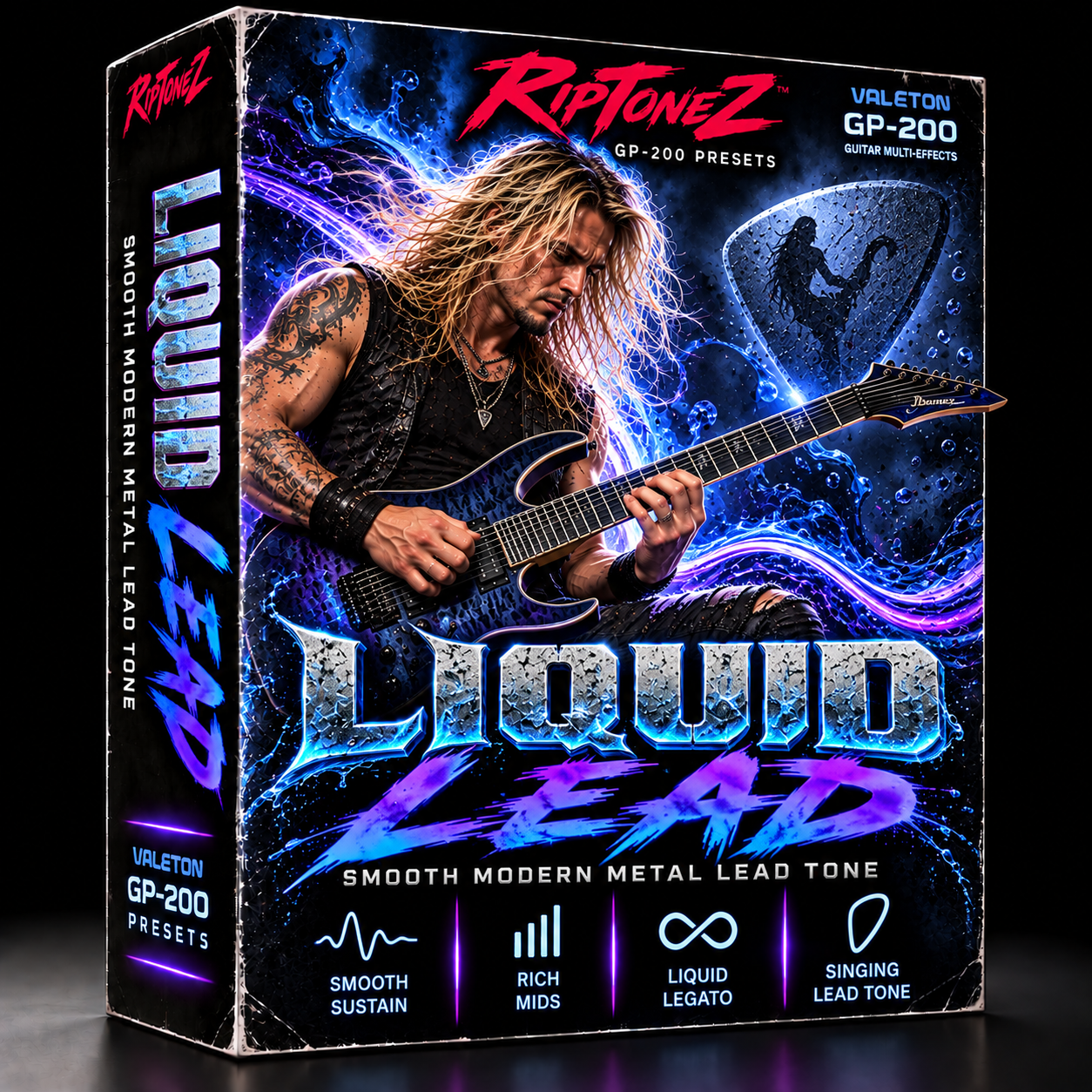 LIQUID LEAD – Smooth Modern Metal Lead Guitar Tone | Valeton GP-200