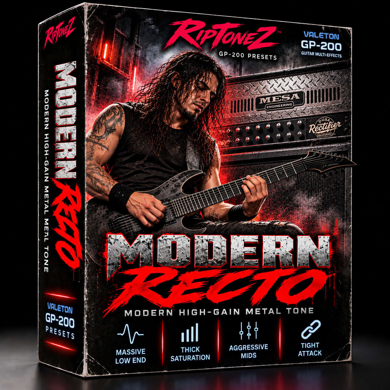 MODERN RECTO – Modern High-Gain Metal Guitar Tone | Valeton GP-200