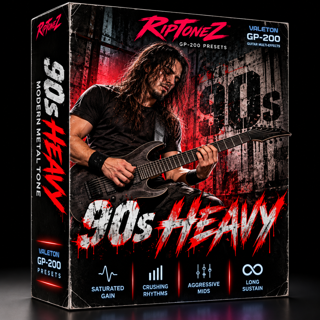 90s HEAVY – Heavy 90s Metal Guitar Tone | Valeton GP-200