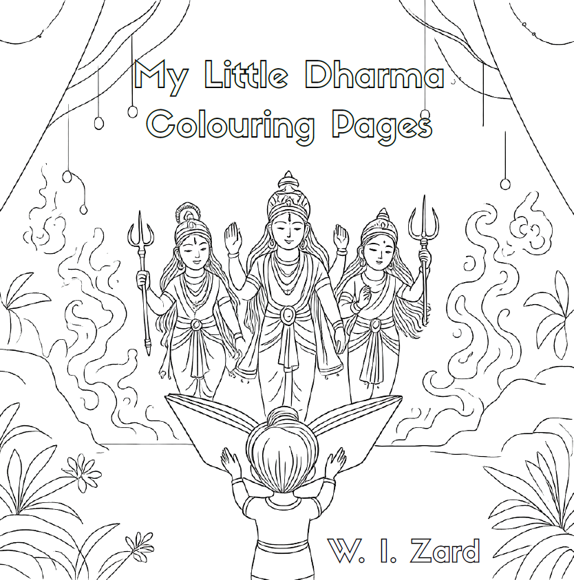My Little Dharma Colouring Pages