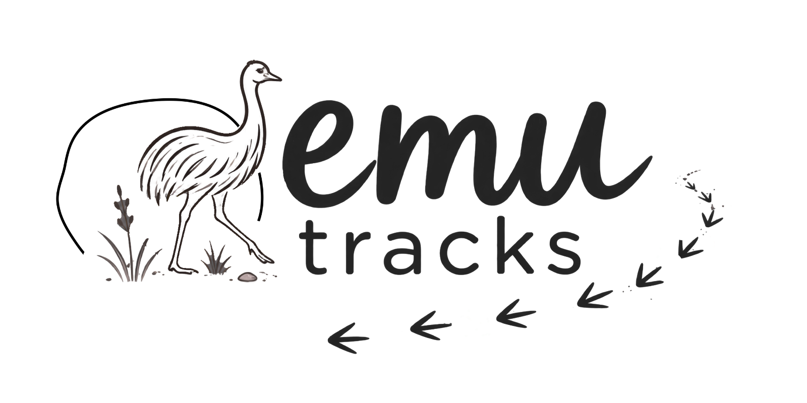 Emu Tracks logo