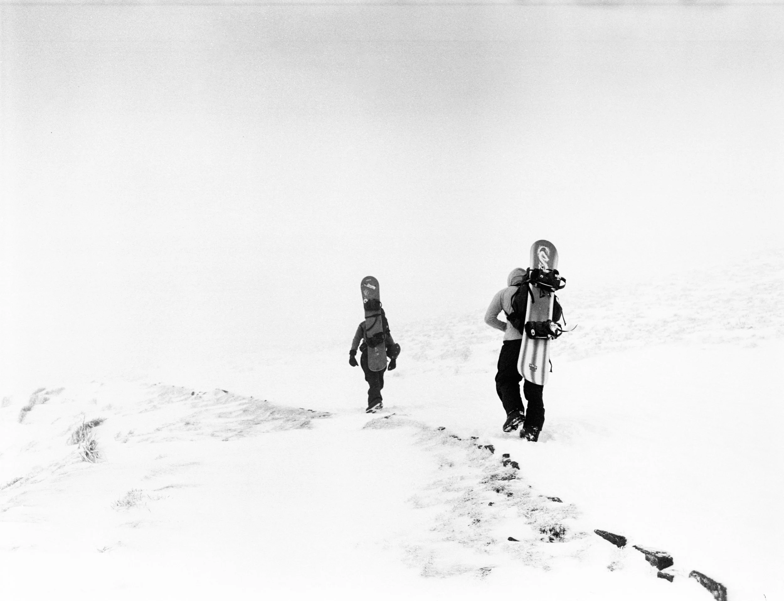 Snowboarders / Pen y Fan, 2025