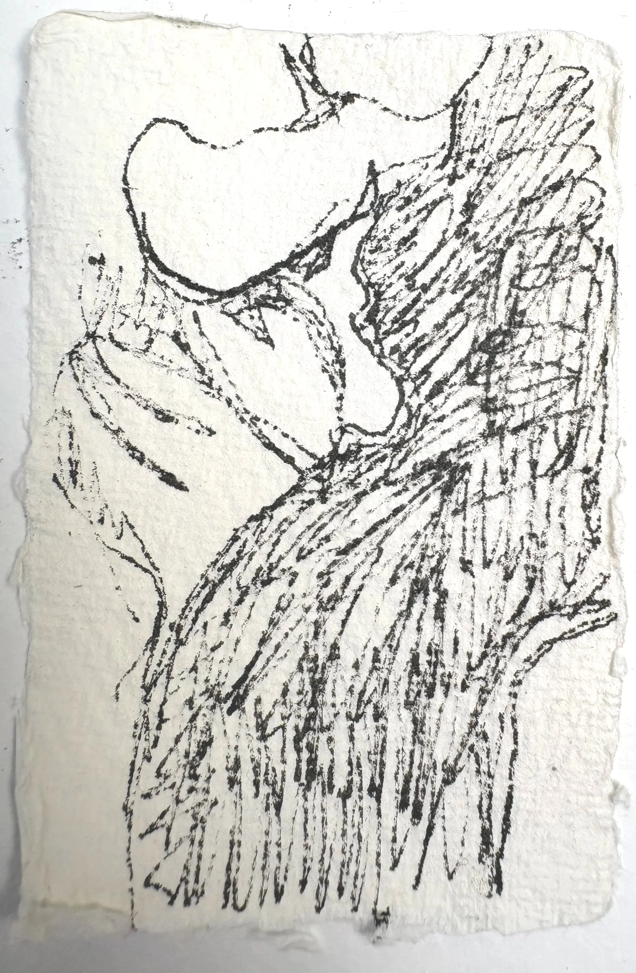 TREE, KENNINGTON SERIES, 2026, Ink on paper, 8cm x 5cm