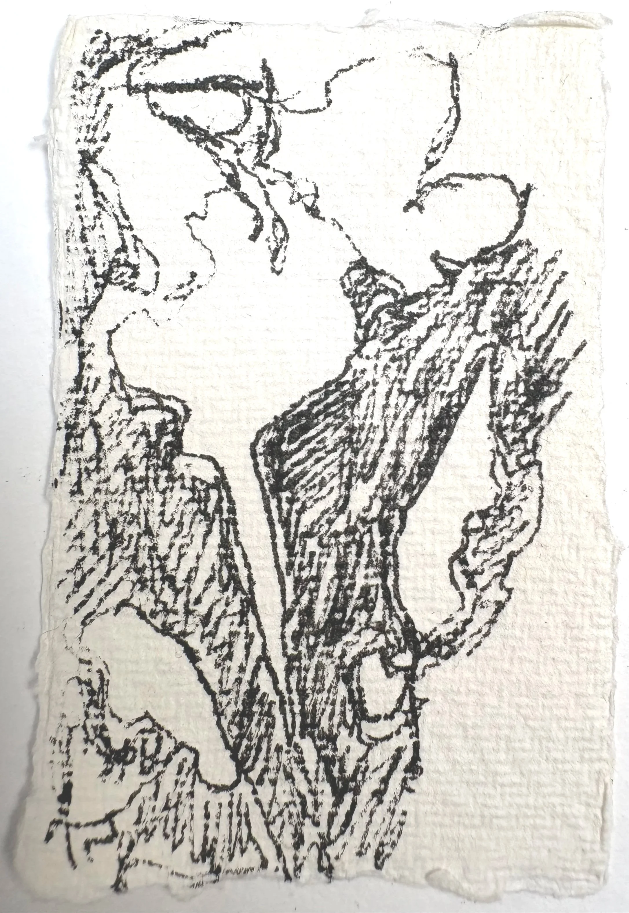 TREE, KENNINGTON SERIES, 2026, Ink on paper, 8cm x 5cm