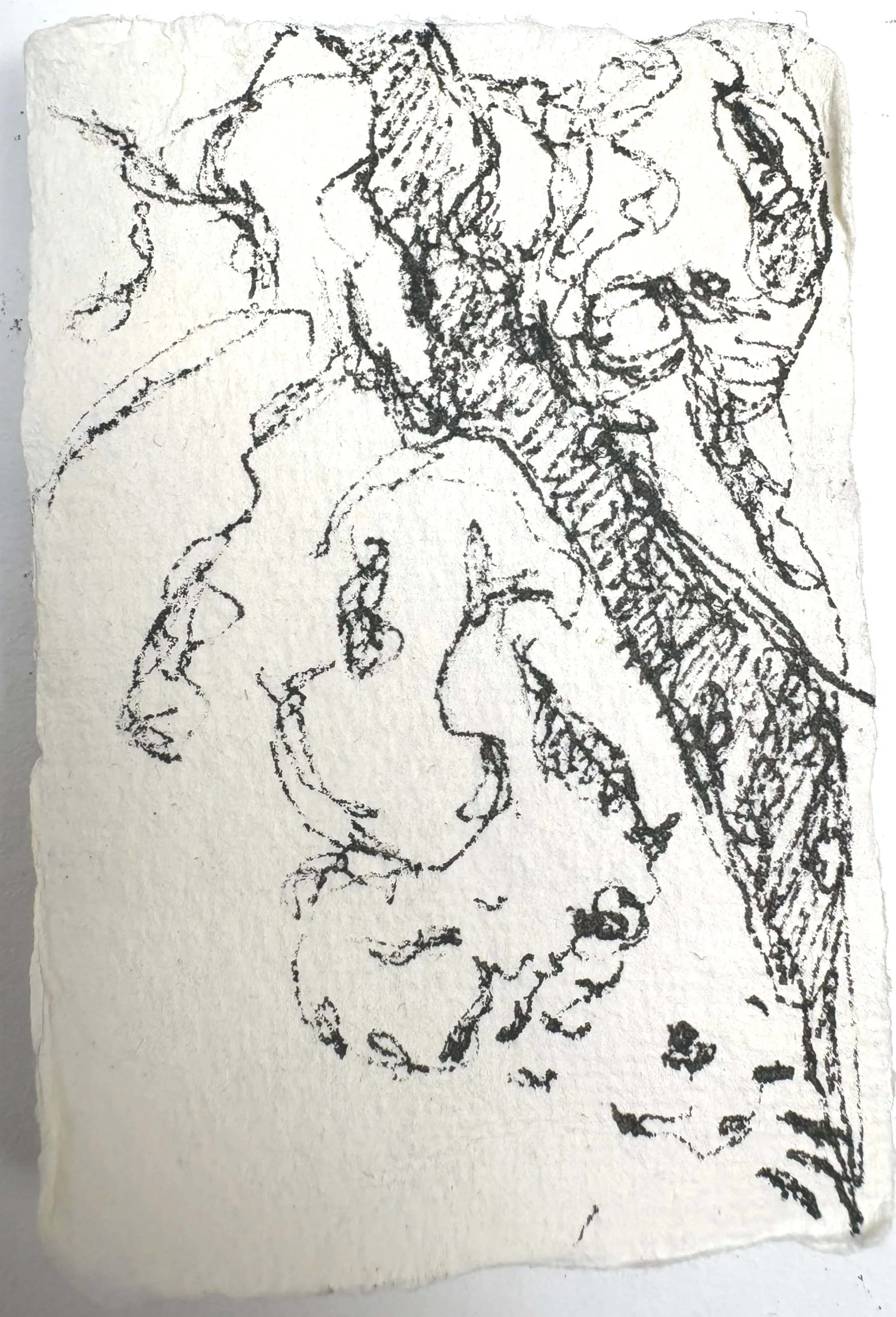 TREE, KENNINGTON SERIES, 2026, Ink on paper, 8cm x 5cm