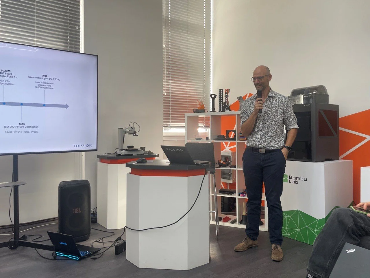 Trivion beim Open House von 3Dee in Wien