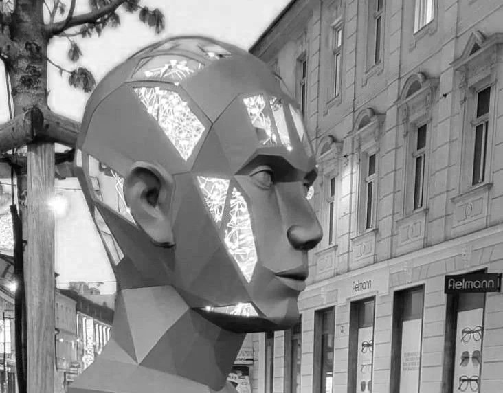 Fotospot-Skulptur – additiv gefertigtes Sonderprojekt von Trivion
