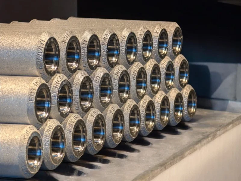 Additiv gefertigter Schalldämpfer aus Titan im SLM-Verfahren – Perspektive 1