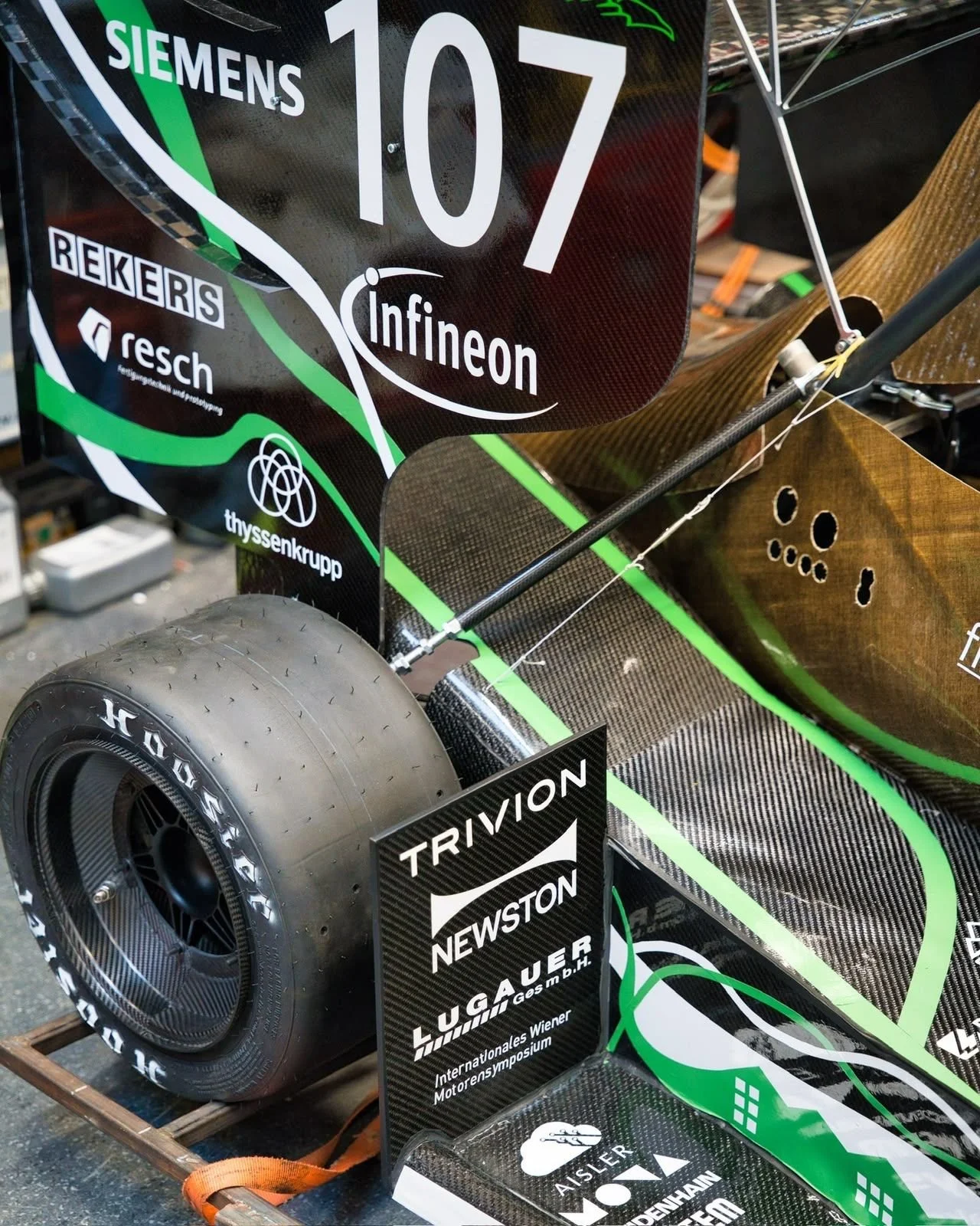 Wheel Hub Formula Student – additiv gefertigter Radträger bei Trivion - Detail 2