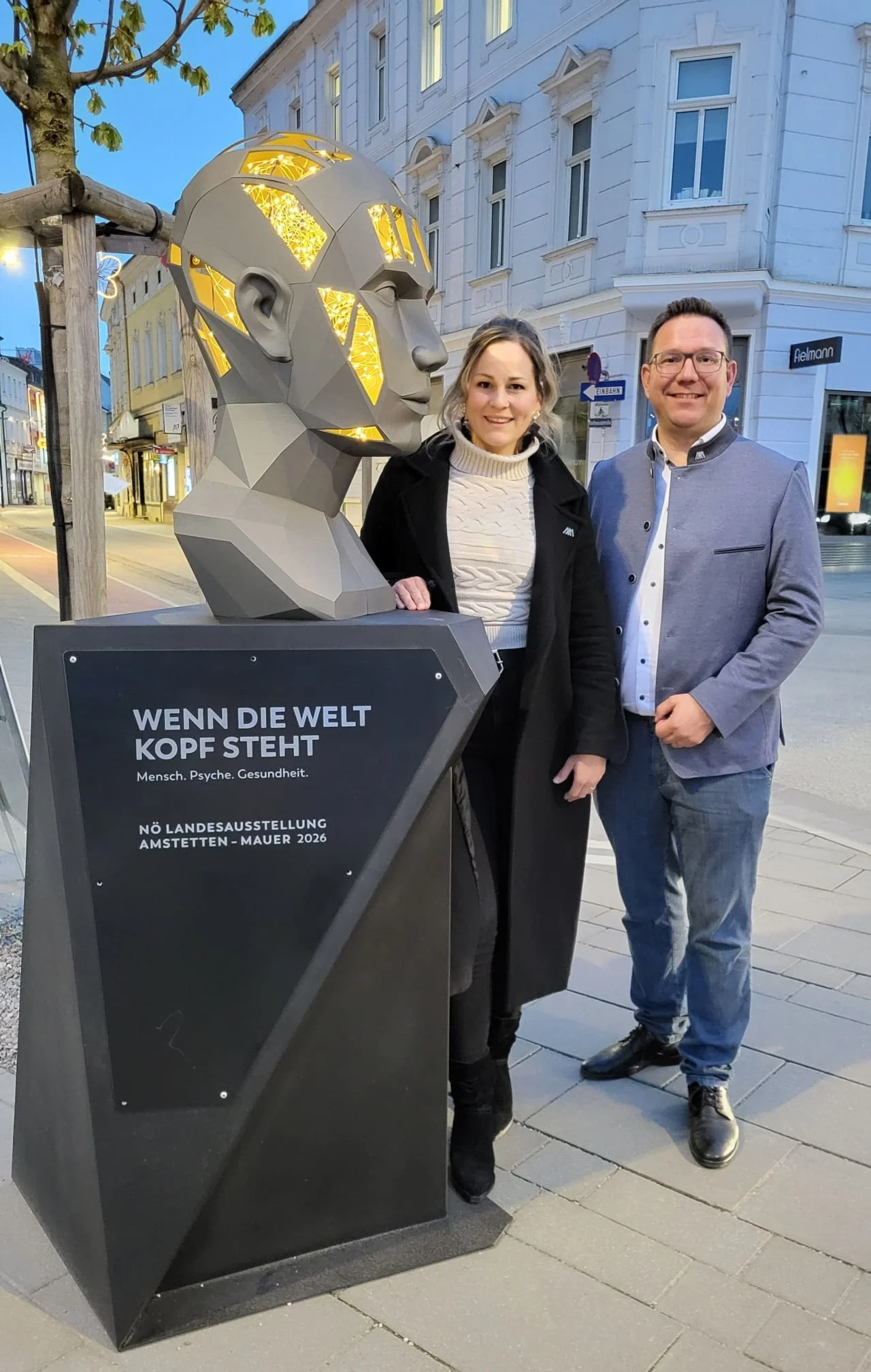 Fotospot-Skulptur – additiv gefertigtes Sonderprojekt von Trivion – Perspektive 1