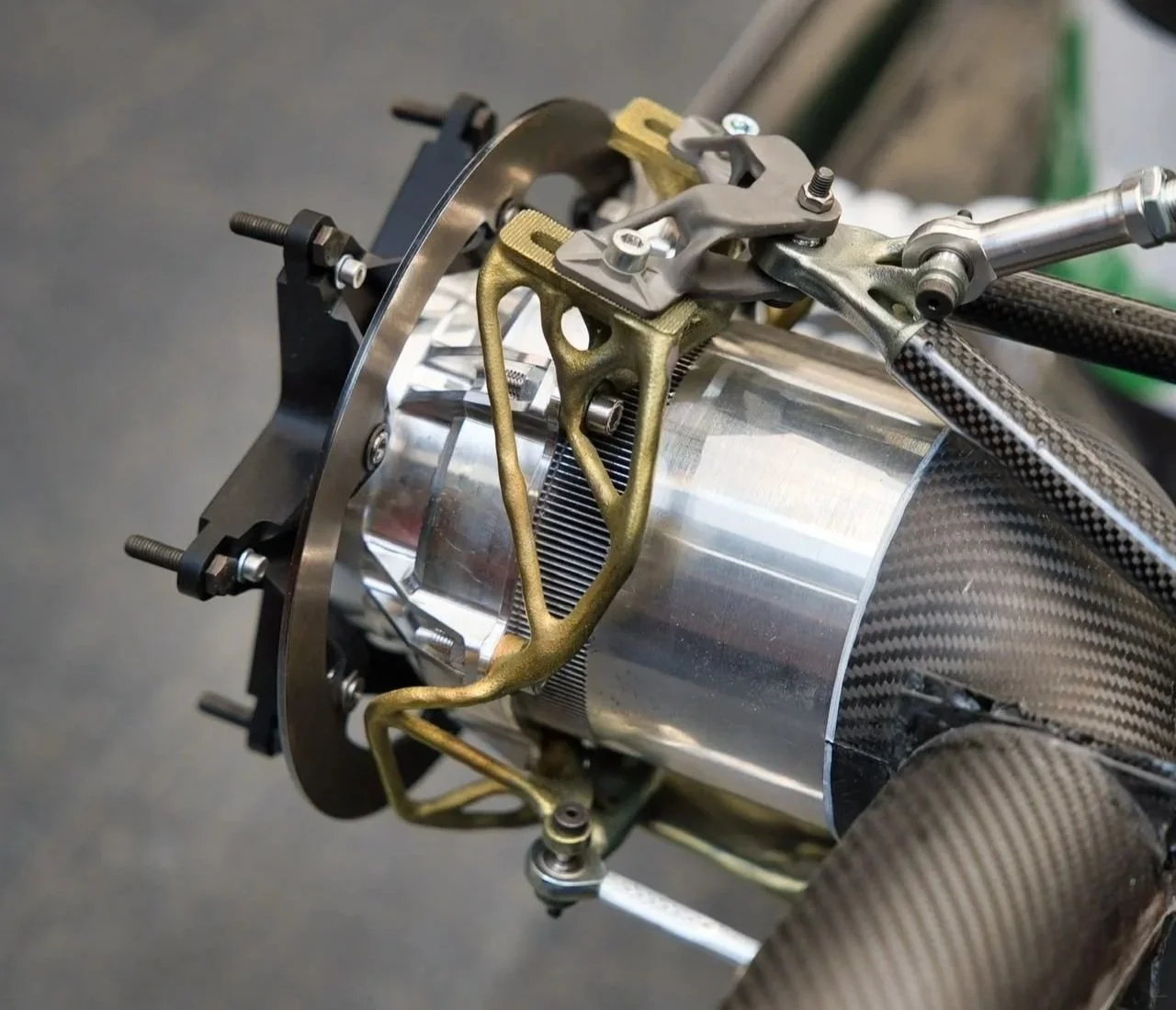 Wheel Hub Formula Student – additiv gefertigter Radträger bei Trivion