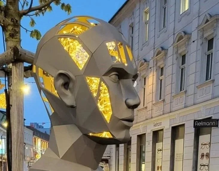 Fotospot-Skulptur – additiv gefertigtes Sonderprojekt von Trivion