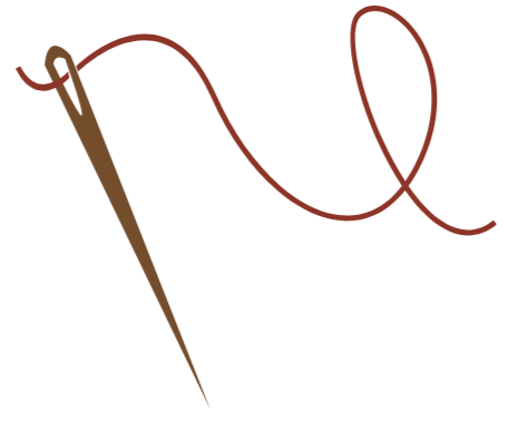 an image of a needle and thread