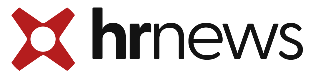 hrnwes logo with a red geometric X shape to the left of the black text 'hrnwes'