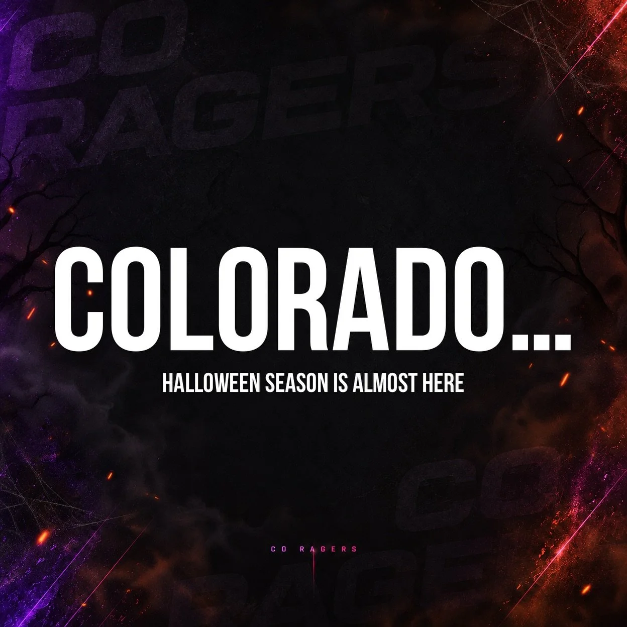 COLORADO, WE&rsquo;RE TAKING OVER OCTOBER. 🎃🔥

6 NIGHTS. 6 INSANE RAGERS.

OCT 3 &bull; 10 &bull; 17 &bull; 24 &bull; 30 &bull; 31

THE NIGHTMARE BEGINS OCTOBER 3RD. 🔪

Pick your night or survive all six.

🔞 18+ | 🎟️ TICKETS IN BIO