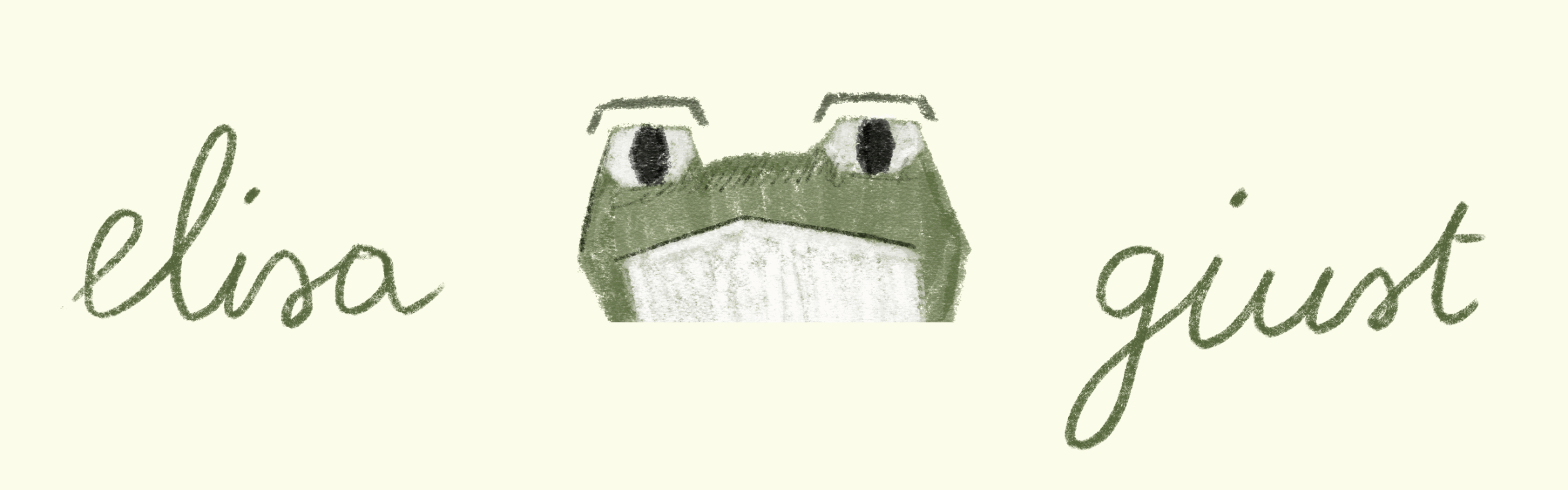 Frame by Frame Final Animation Frog eating Fly Elisa Giust Logo.gif
