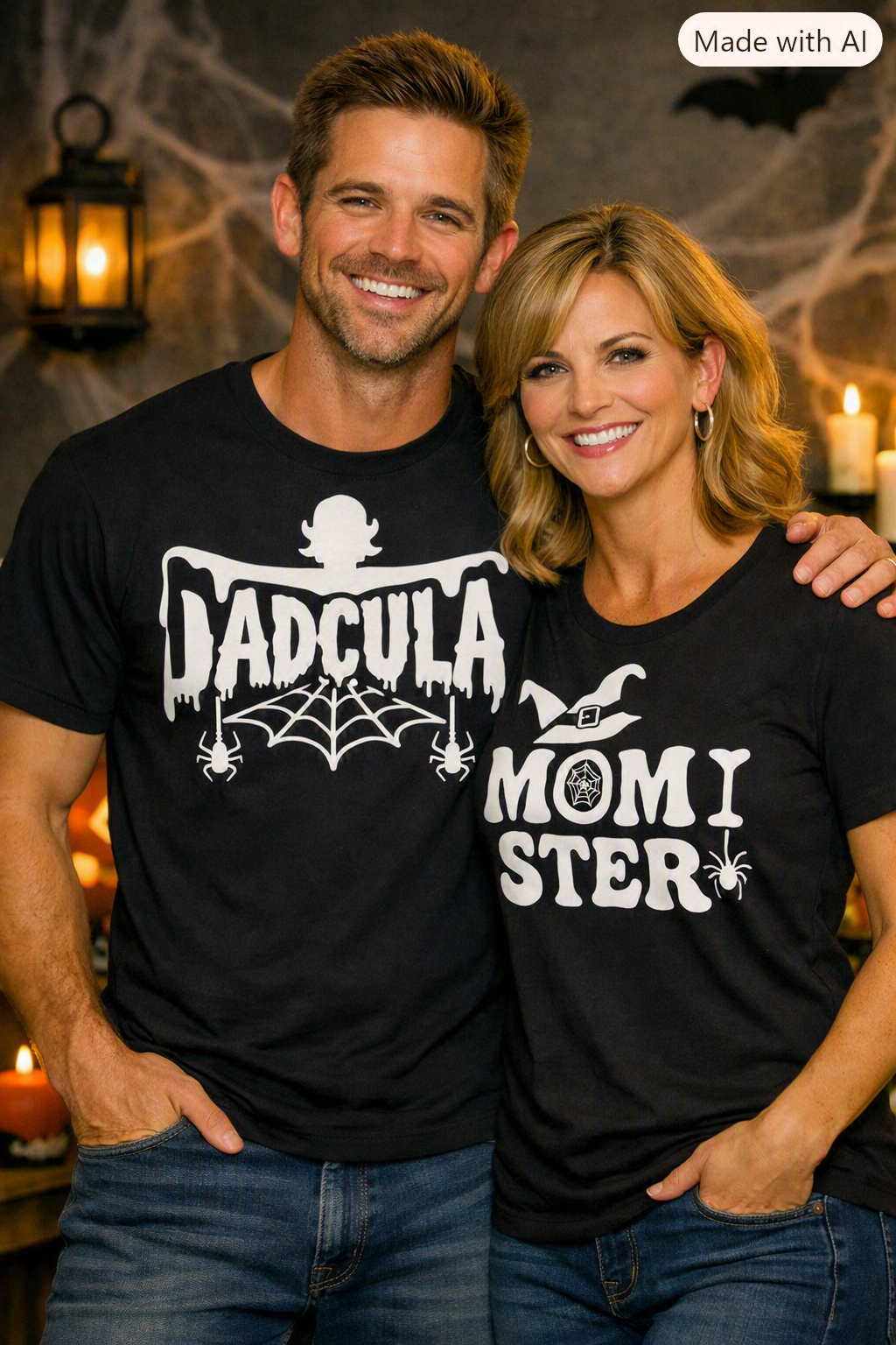 DADCULA & MOMSTER Halloween Shirts