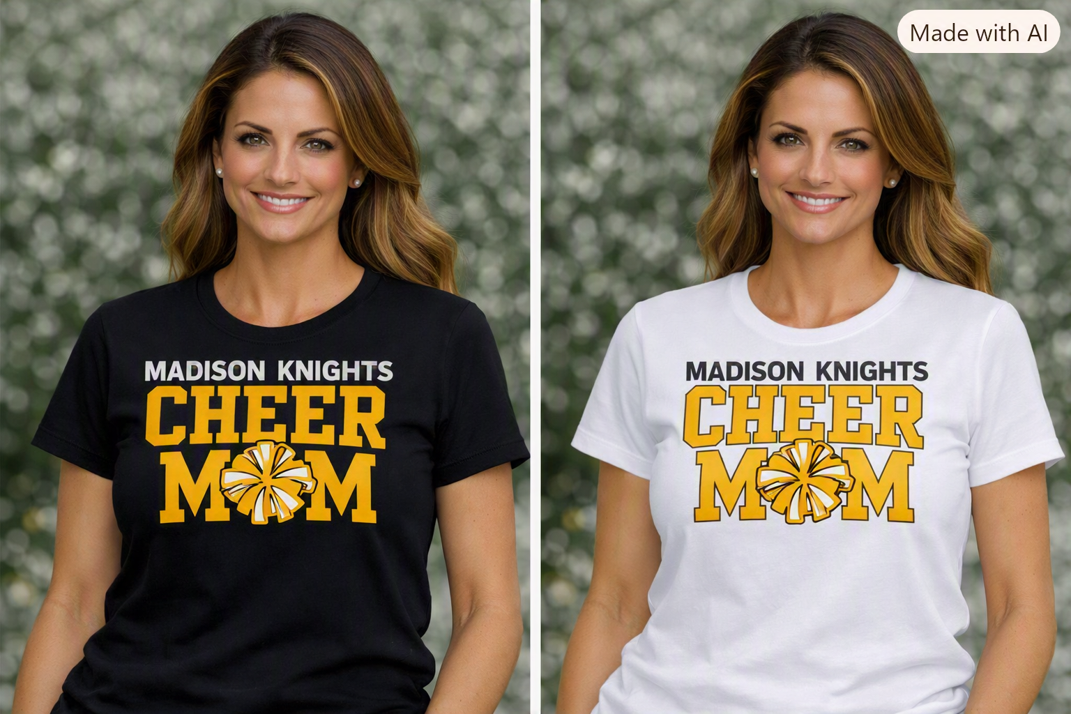 Madison Knights Cheer Mom Tee