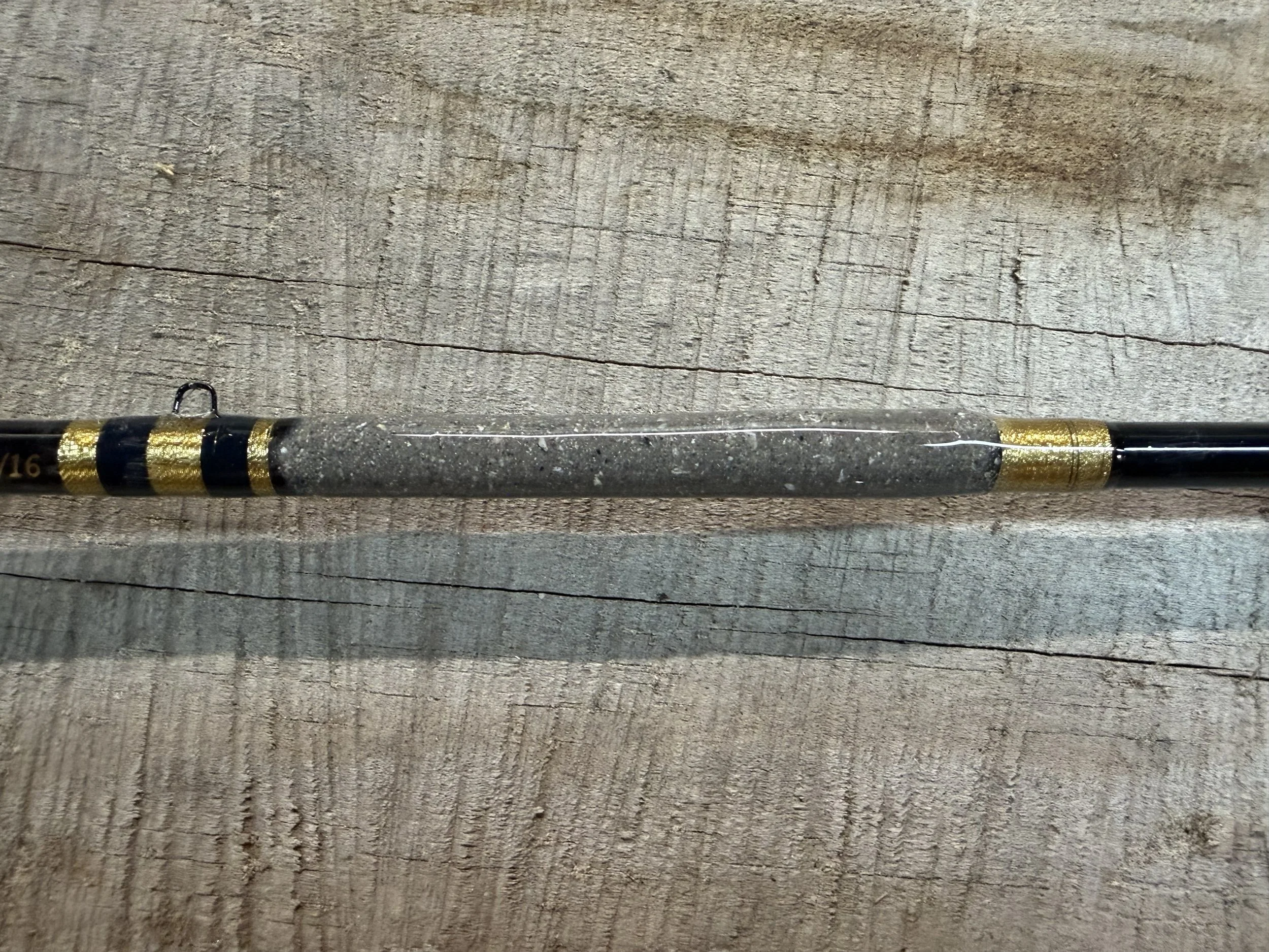 Memory rod featuring ashes of a loved one.