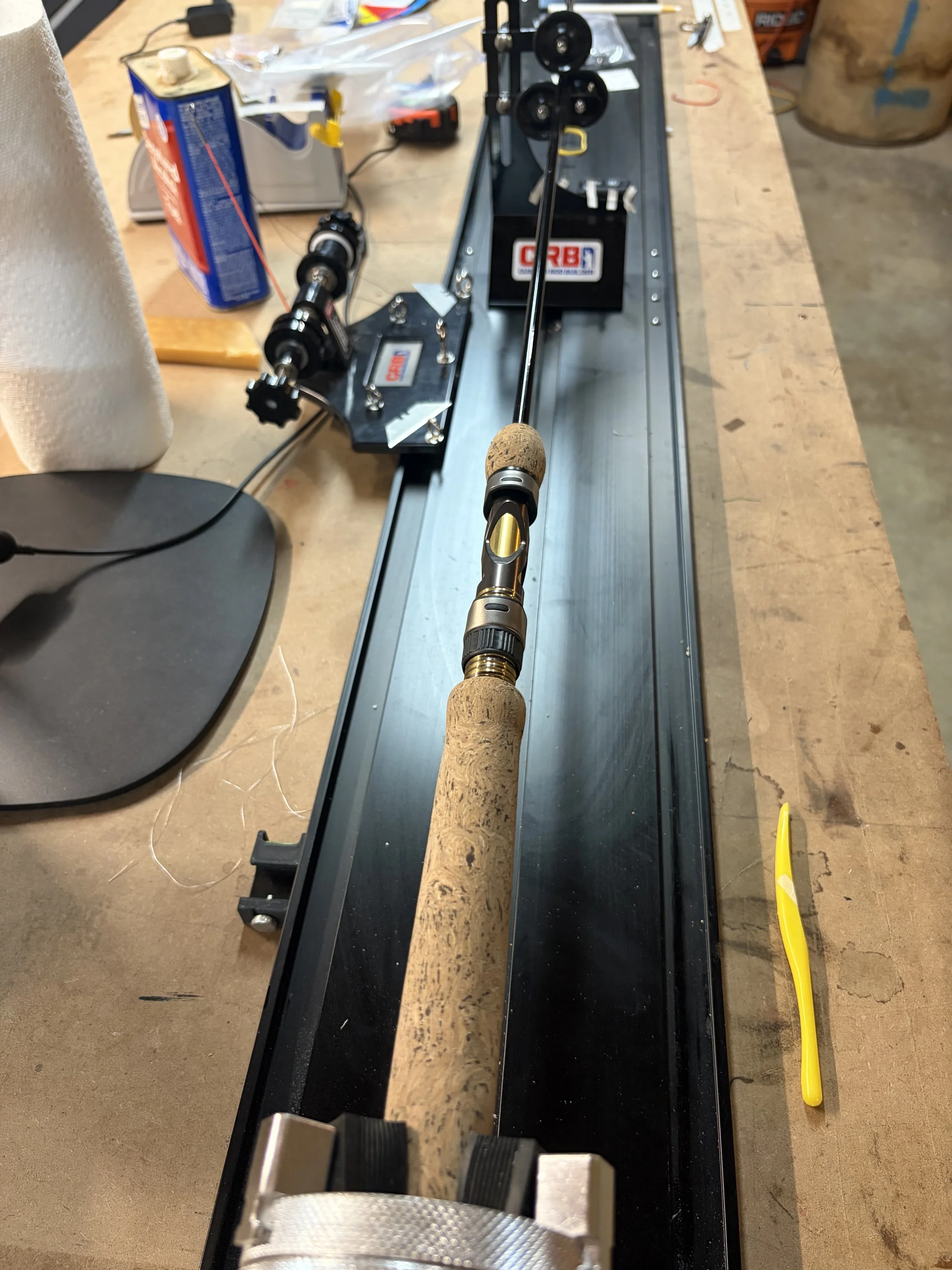 Full rear cork grip